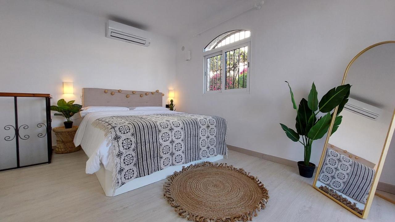 New Boho Home With Balcony, Private Garden And Communal Pool Nerja Buitenkant foto