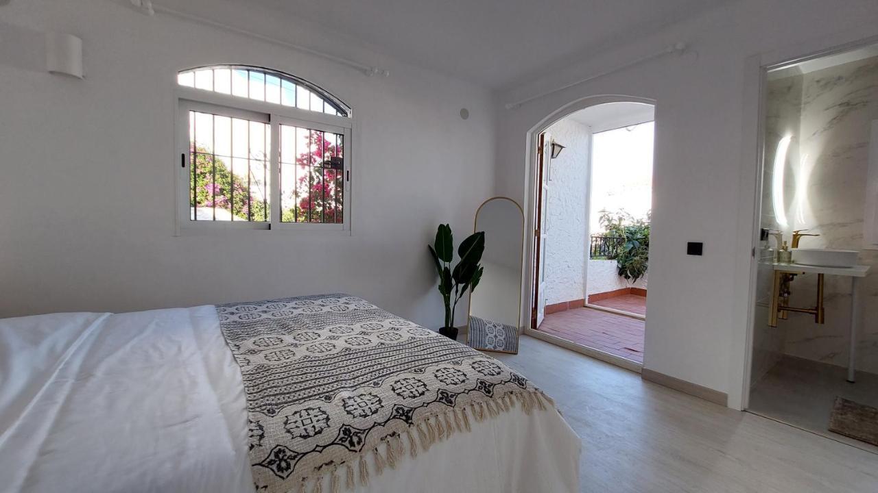 New Boho Home With Balcony, Private Garden And Communal Pool Nerja Buitenkant foto
