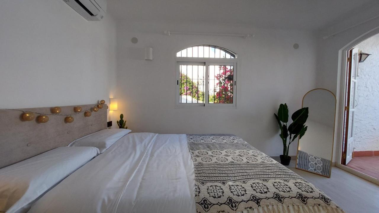 New Boho Home With Balcony, Private Garden And Communal Pool Nerja Buitenkant foto